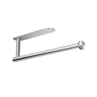 Paper Towel Holders for Kitchen,Paper Towels Bulk- Self-Adhesive Under Cabinet,Both Available in Adhesive and Screws,Stainless Steel - Image 1