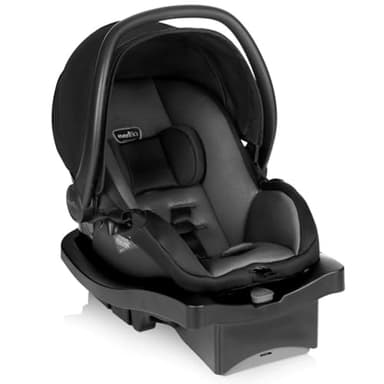 Evenflo LiteMax 30 Infant Car Seat (Knoxville Gray) - Image 4
