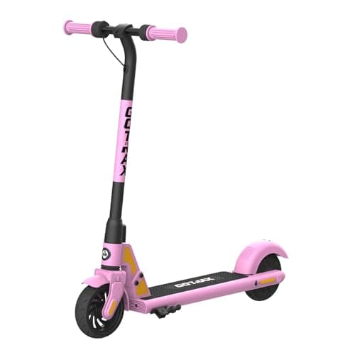 Gotrax GKS Electric Scooter, Kick-Start Boost and Gravity Sensor Kids Electric Scooter, 6" Wheels UL Certificated E Scooter for Kids Age of 6-12 (Oil Pink) - Image 1