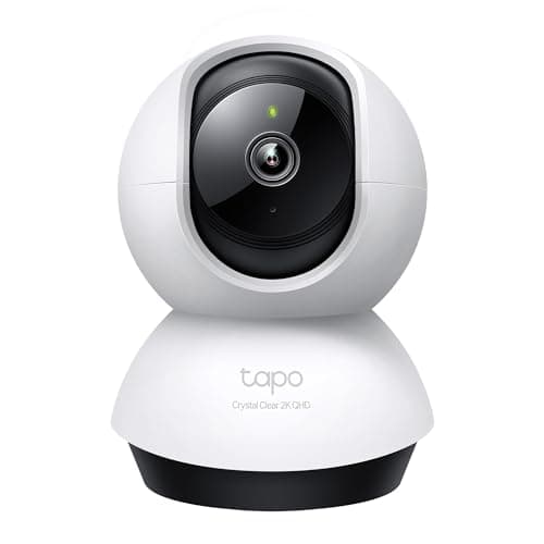TP-Link Tapo 2K QHD Pan/Tilt Security Camera for Pet Camera, Baby Monitor, Motion Detection, Motion Tracking, 2-Way Audio, Night Vision, Cloud &SD Card Storage, Works w/Alexa & Google Home(Tapo C220) - Image 1