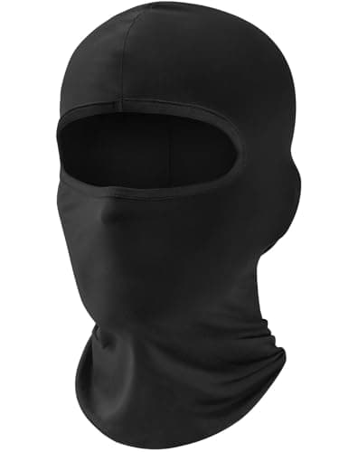Fuinloth Balaclava Ski Mask, Motorcycle UV Protector Scarf, Summer Cooling Neck Gaiter for Men/Women Black - Image 1