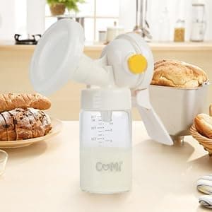 COMI Wide Neck Glass Breastmilk Collection n Storage Bottle, 6oz with Screw Ring Sealing Disk; Re-markable Sealing Disc. BPA Free, Fits Breast Pumps & Nipples (Gray Lids) - Image 7