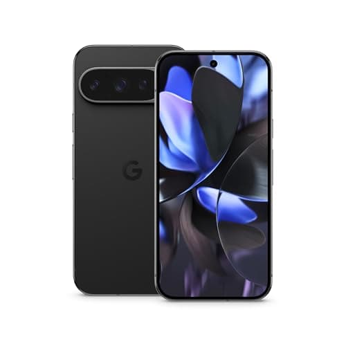 Google Pixel 9 Pro - Unlocked Android Smartphone with Gemini, Triple Rear Camera System, 24-Hour Battery, and 6.3" Super Actua Display - Obsidian - 128 GB - Image 1
