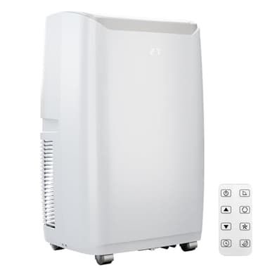 12000 BTU Portable Air Conditioner Cools up to 550 Sq.Ft, 3-in-1 Quiet Portable AC Unit with Remote Control & Installation Kits for Large Room, 3 Speed, Auto Swing, 24H Timer - Image 1