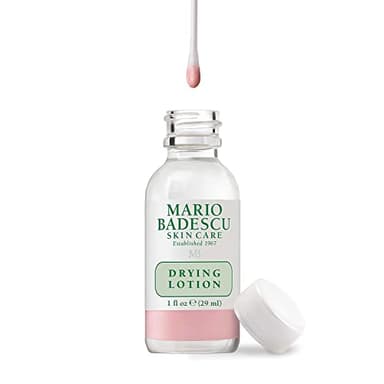 Mario Badescu AM/PM Blemish Kit, Includes Drying Lotion Spot Treatment with Salicylic Acid and Sulfur (1 Fl Oz) AND Drying Patch Facial Stickers, Invisible Pimple Patches (12 Count) - Image 2
