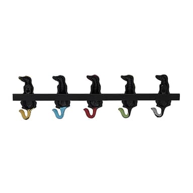 Metal Dog Wall Hooks 19"W, 5"H - 55513 - Image 3