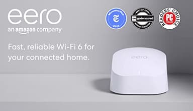 Amazon eero 6 mesh wifi router - Supports internet plans up to 900 Mbps, Coverage up to 1,500 sq. ft., Connect 75+ devices, 1-pack - Image 8