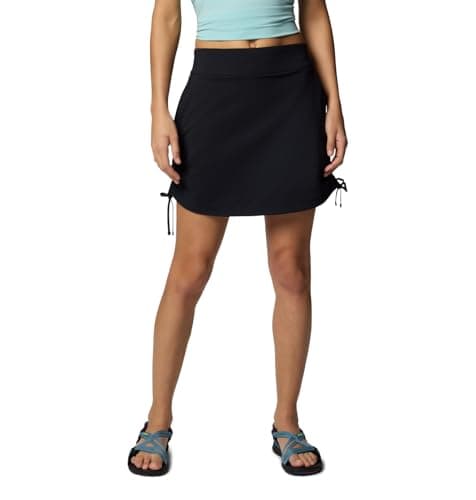 Columbia Womens All Seasons Ruched Skort, Black, Medium - Image 1