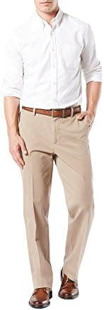 Dockers Men's Classic Fit Workday Khaki Smart 360 FLEX Pants (Standard and Big & Tall - Image 3