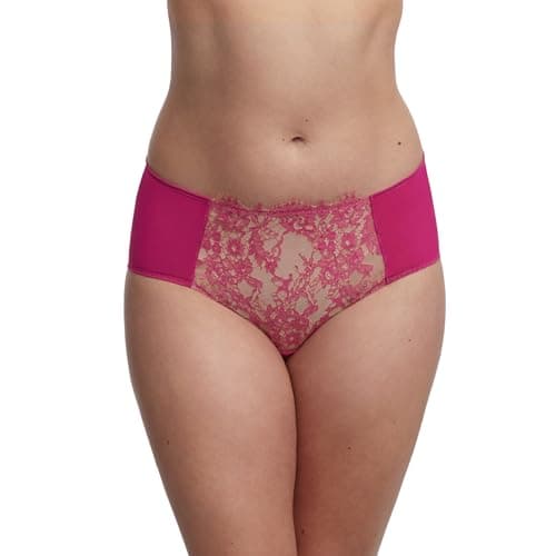 Skarlett Blue Women's Entice Lace Front Brief 378143, Goji/Terracotta, L - Image 1