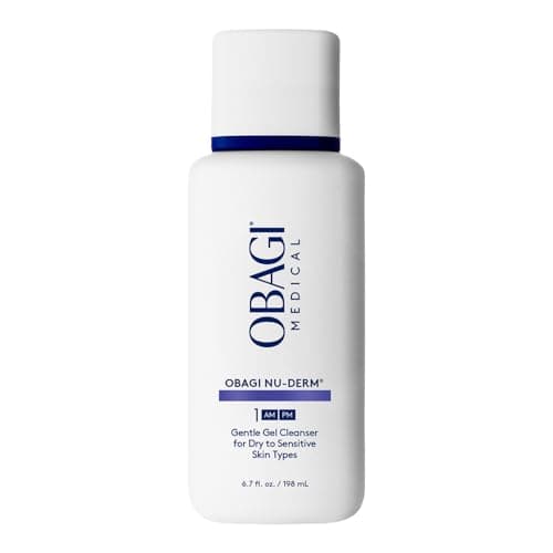 Obagi Medical Nu-Derm Gentle Cleanser - Mild Face Cleanser that Removes Daily Impurities & Build-Up For Normal to Dry & Sensitive Skin - 6.7 oz - Image 1