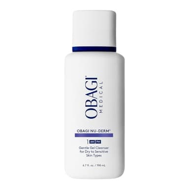 Obagi Medical Nu-Derm Gentle Cleanser - Mild Face Cleanser that Removes Daily Impurities & Build-Up For Normal to Dry & Sensitive Skin - 6.7 oz - Image 1