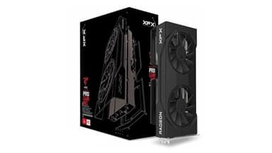 XFX Swift AMD Radeon RX 9060 XT OC Gaming Edition with 8GB GDDR6 HDMI 2xDP, AMD RDNA 4 RX 9060XT RX-96TSW8GBA - Image 1
