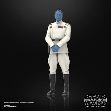STAR WARS The Black Series Grand Admiral Thrawn, Ahsoka Collectible 6-Inch Action Figure - Image 3