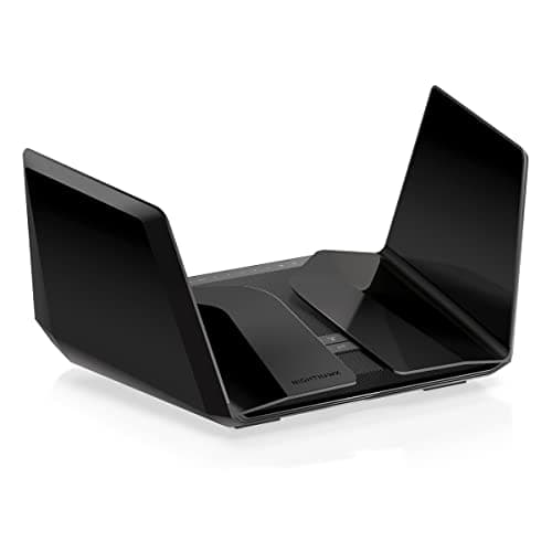 NETGEAR Nighthawk WiFi 6E Router (RAXE500) - Security Features, 12-Stream Gigabit Router AXE11000 Tri-Band Wireless Speed (Up to 10.8Gbps), New 6GHz Band, Coverage up to 3,500 sq. ft, 60 Devices - Image 1