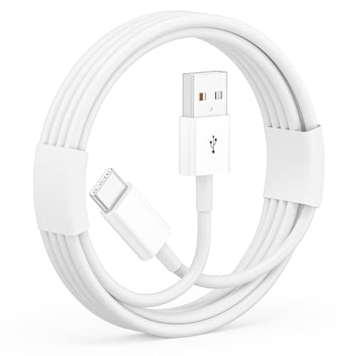 Snisre Car Carplay Cable, USB A to USB C Cable 3FT, Fast Charger Cord for iPhone 16/15 Pro Max/Plus/16E, Car Charging Cord(White, 3FT) - Image 1