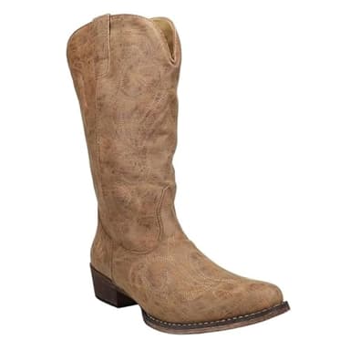ROPER womens Riley Western Boot, Tan, 8.5 US - Image 2
