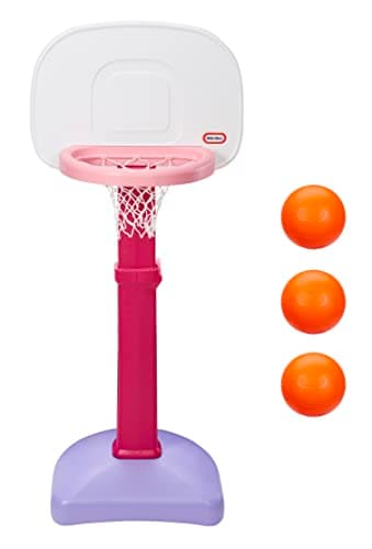 Little Tikes Easy Score Basketball Set, Pink- Amazon Exclusive 22.00 L x 23.75 W x 61.00 H Inches - Image 1