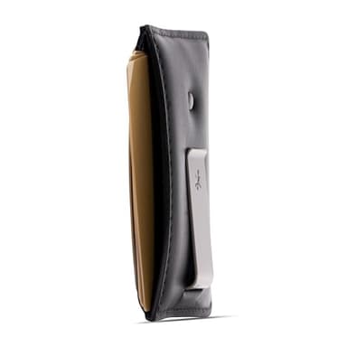 House of Jack Co. Slim Daddy Slim Money Clip Wallet for Men, Minimalistic Front Pocket Card Holder, Full Grain Cowhide Leather Wallet, Black - Image 6