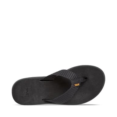 Teva womens Voya Flip Flop, Bar Street Black, 9 US - Image 6