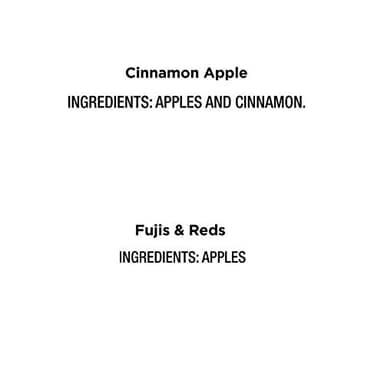 Bare Baked Crunchy, Apples Fuji & Reds and Cinnamon Variety Pack, 0.53 Ounce (Pack of 16) - Image 8