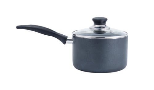 T-fal Specialty Nonstick Handy Pot with Glass Lid 3 Quart Oven Safe 350F Cookware, Pots and Pans, Dishwasher Safe Black - Image 1