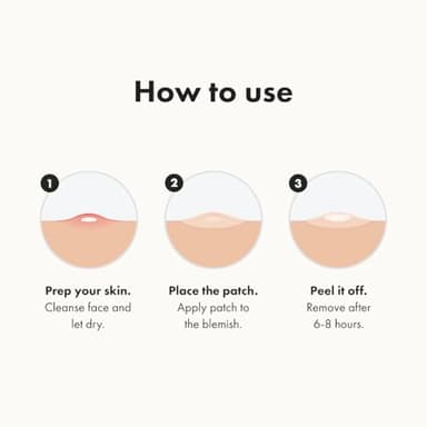 Mighty Patch™ Original patch from Hero Cosmetics – The #1 Hydrocolloid Acne Pimple Patch for Shrinking Zits and Whiteheads in 1 use; Nighttime Spot Stickers for Face and Skin (36 Count) - Image 8