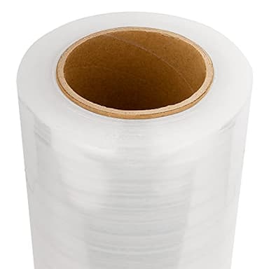NEXCOVER 18 Inch Stretch Wrap - 1200 Feet | 60 Gauge, 2 Roll Clear Plastic Self-adhering Stretch Wrap Film for Pallet Wrap, Thick and Durable Packing Moving Supplies Heavy Duty Shrink Film. - Image 3