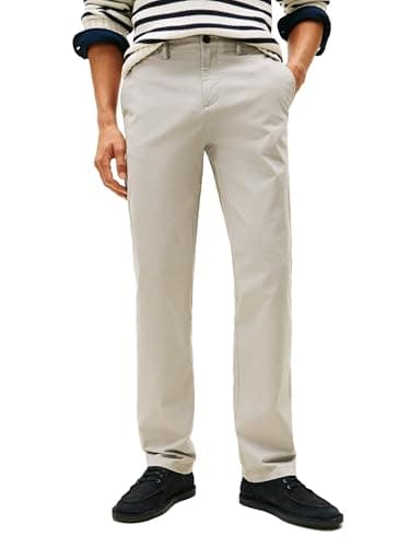 Tommy Hilfiger Men's Chino Pants Custom Fit, Drizzle 32x29 - Image 1