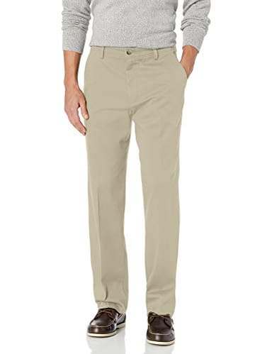 Dockers Men's Classic Fit Easy Khaki Pants (Regular and Big & Tall), Cloud, 40W x 29L - Image 1