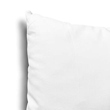 EDOW Throw Pillow Inserts, Set of 4 Lightweight Down Alternative Polyester Pillow, Couch Cushion, Sham Stuffer, Machine Washable. (White, 18x18) - Image 5