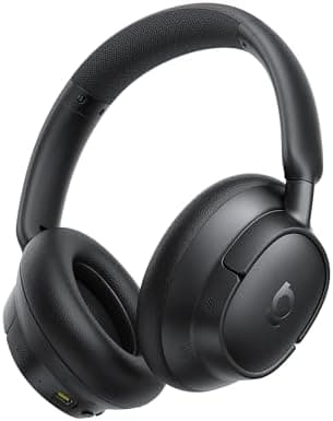 Baseus Bass BH1 NC Adaptive Active Noise Cancelling Headphones, Real-Time Adaptive Hybrid ANC, SuperBass 2.0, LDAC Hi-Res Sound, 80H Playtime, 5-Mic AI Clear Calls, Comfortable Fit, Bluetooth 6.0 - Image 3