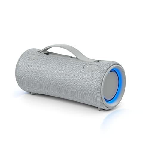 Sony SRS-XG300 X-Series Wireless Portable-Bluetooth Party-Speaker IP67 Waterproof and Dustproof with 25 Hour-Battery and Retractable Handle, Light Gray- New - Image 1