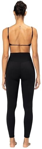 Sunzel Sunzfly Leggings for Women with Tummy Control High Waisted Yoga Pants 7/8 Length for Workout (Black, Medium) - Image 6