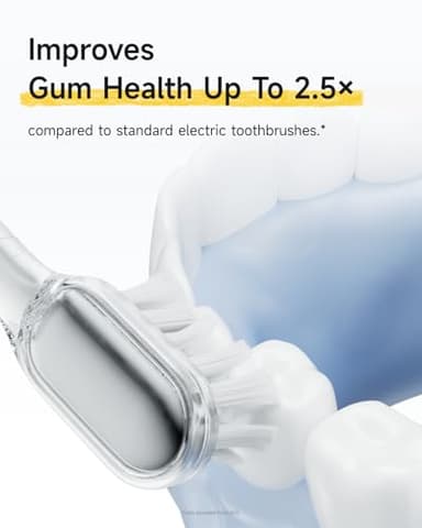 Laifen Wave Special Electric Toothbrush, New 2025 Version Oscillation & Vibration Sonic Electric Toothbrush for Adults with App, 2 Brush Heads, IP68 Waterproof Travel Powered Toothbrush (Matte White) - Image 3