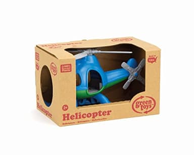 Green Toys Helicopter, Blue/Green - Image 7