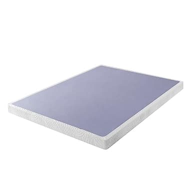 ZINUS Edgar 4 Inch Wood Box Spring, Mattress Foundation, Sturdy Wood Structure, Low Profile, Easy Assembly, King - Image 7