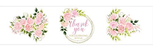 30 Water Bottle Labels Thank You for Celebrating With Us