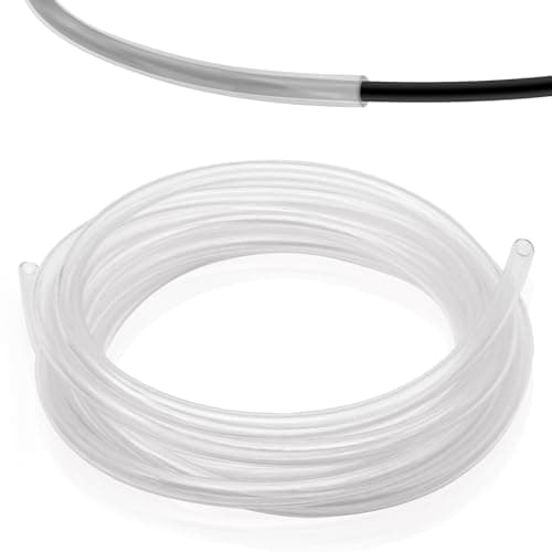 Cord Protectors from Pets No Chew - Heavy Duty Wire Cover & Transparent Cable Sleeve (1/2in Dia, 30ft Length, 2mm Thick) - Puppy Proof Cord Covers for Electrical Wires, TV Cables, Chargers (30FT) - Image 1