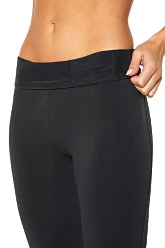 BALLY TOTAL FITNESS Women's High Rise Tummy Control Pant, Black, Large - Image 6
