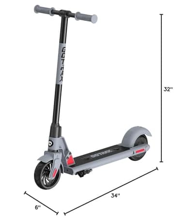 Gotrax GKS Electric Scooter for Kid, 6" Solid Wheels, Max 4 Miles and 7.5 Mph Speed Power by 150W Motor, UL2272 Safety Certification, Lightweight Electric Scooter for Boy Girl Ages 6-12, Black - Image 9
