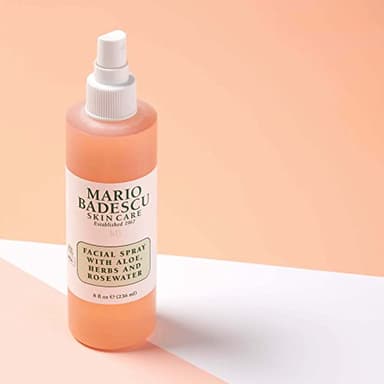 Mario Badescu Facial Spray with Aloe, Herbs and Rose Water for All Skin Types, Face Mist that Hydrates, Rejuvenates & Clarifies, 8 FL OZ - Image 8