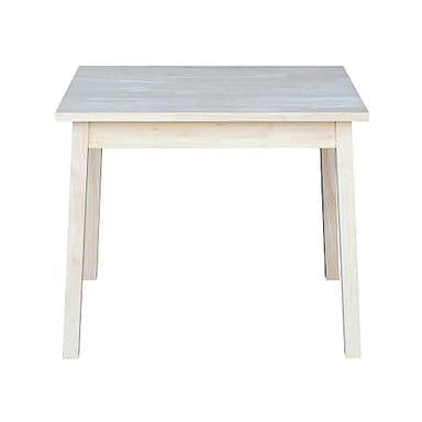 IC International Concepts Child's Table, Solid Wood Craftsmanship, Perfect for Arts, Crafts, Homework & Play, Easy to Assemble, Customize with Paint or Stain - Unfinished - Image 3