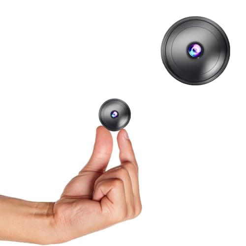 Hidden Camera with Audio/Video. Mini Small Camera. Spy Hidden Cameras for Home Indoor Use. Spy Cam with Night Vision and Motion Detection | Only 0.9 inch! Baby Monitor Small Mini Wireless Outdoor S38 - Image 1