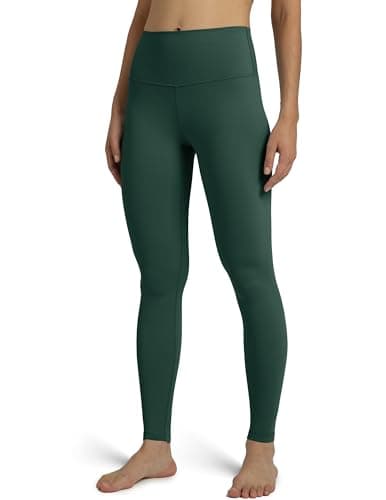 Colorfulkoala Women's Dreamlux High Waisted Workout Leggings 28" Inseam Full Length Yoga Pants (S, Pine Grove) - Image 1