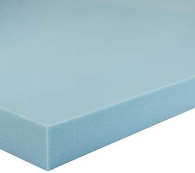 Amazon Basics Cooling Gel-Infused Memory Foam Mattress Topper, CertiPUR-US Certified, 3 inches, Queen, Blue - Image 3