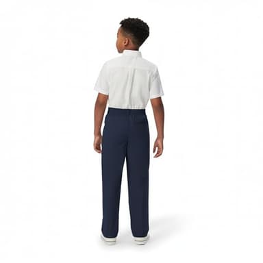 French Toast Boys Pull-on Relaxed Fit School Uniform Pant (Standard & Husky), Navy, 12 - Image 2