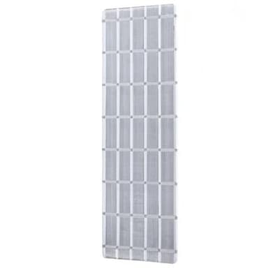 TOWN & COUNTRY BASICS Comfort Plus Windowpane Plaid Anti Fatigue Comfort Mat, Kitchen Runner Mat, Standing Desk Mat, Dorm Room Rug, Non-Slip Backing, Dark Grey, 18"x55" - Image 9