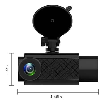 Dash Camera for Cars Dash cam car dashcam TIK tok Driving Recorder Video Recorder HD Three-Camera car Recorder, Support Loop Recording - Image 2