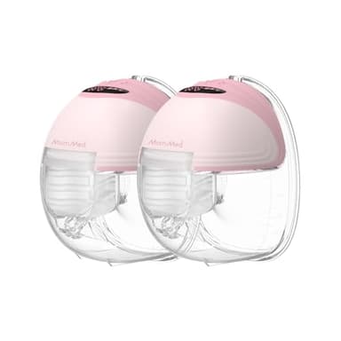 MomMed Wearable Breast Pump S21 - Leak-Proof Design, Hands-Free Double Portable Electric Breast Pump with 9 Levels - 24mm Shield - Image 1